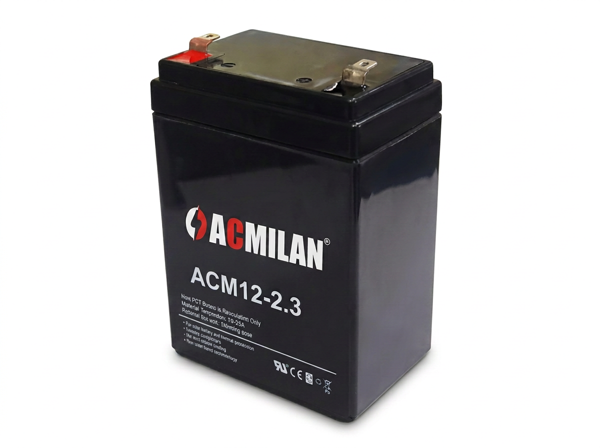 Acmilan 12V Sealed Lead-Acid Battery Series 12v batteries supplied by Graystone General Trading in Abu Dhabi, UAE