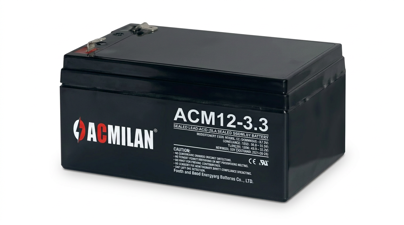 Acmilan 12V Sealed Lead-Acid Battery Series 12v batteries supplied by Graystone General Trading in Abu Dhabi, UAE — image 3 of 5