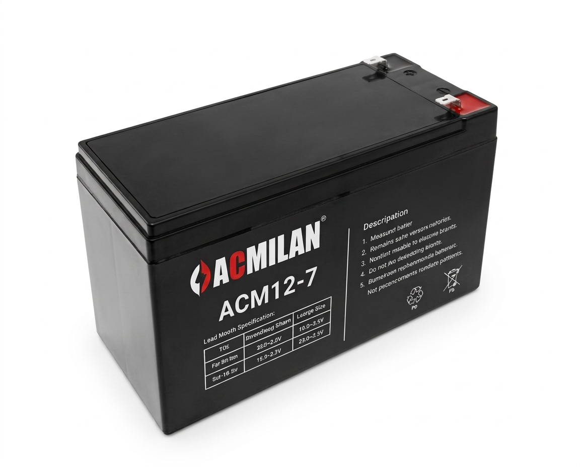 Acmilan 12V Sealed Lead-Acid Battery Series 12v batteries supplied by Graystone General Trading in Abu Dhabi, UAE — image 4 of 5