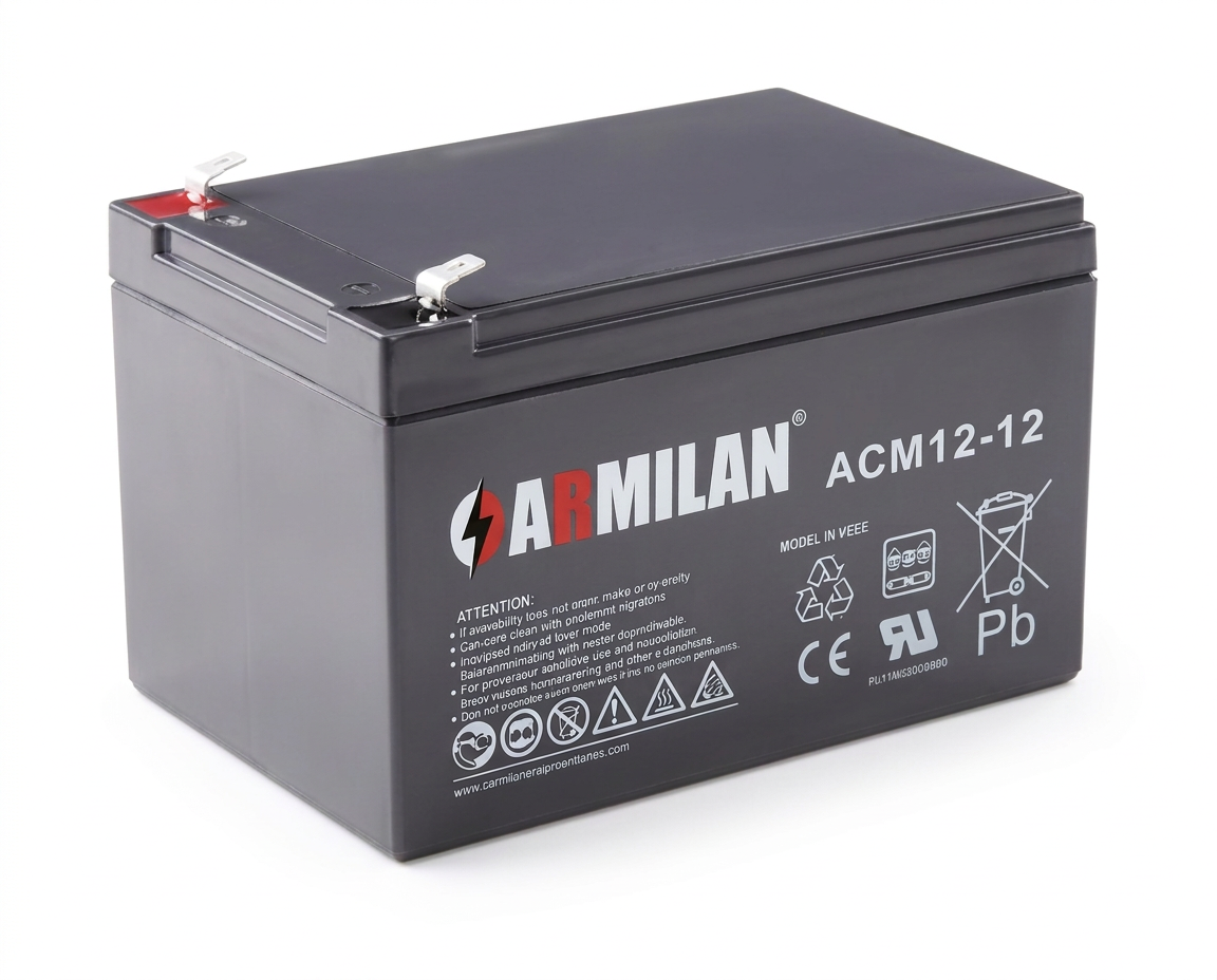 Acmilan 12V Sealed Lead-Acid Battery Series 12v batteries supplied by Graystone General Trading in Abu Dhabi, UAE — image 5 of 5