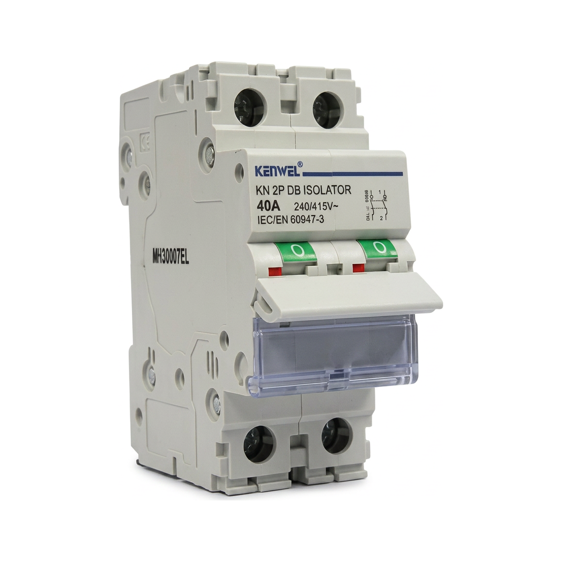 Kenwel KN 2P DB Isolator db isolators supplied by Graystone General Trading in Abu Dhabi, UAE