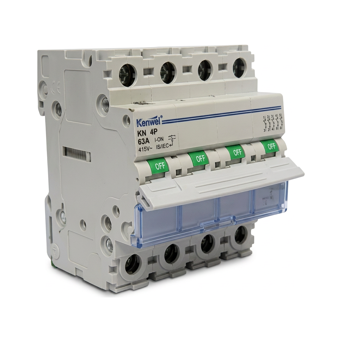 Kenwel KN 4P DB Isolator db isolators supplied by Graystone General Trading in Abu Dhabi, UAE
