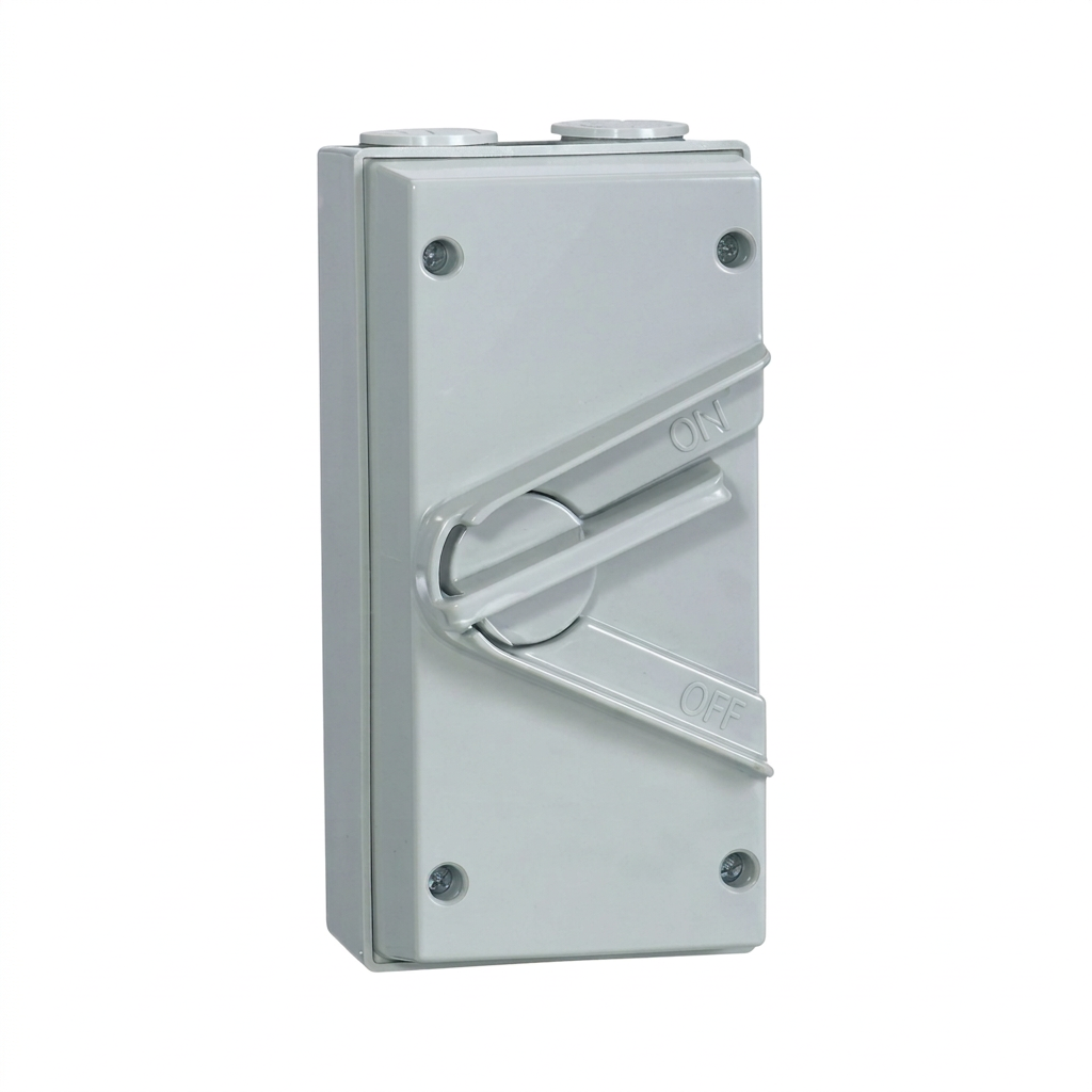 Kenwel KWI Single Pole Weather Proof Isolator weather proof isolators supplied by Graystone General Trading in Abu Dhabi, UAE