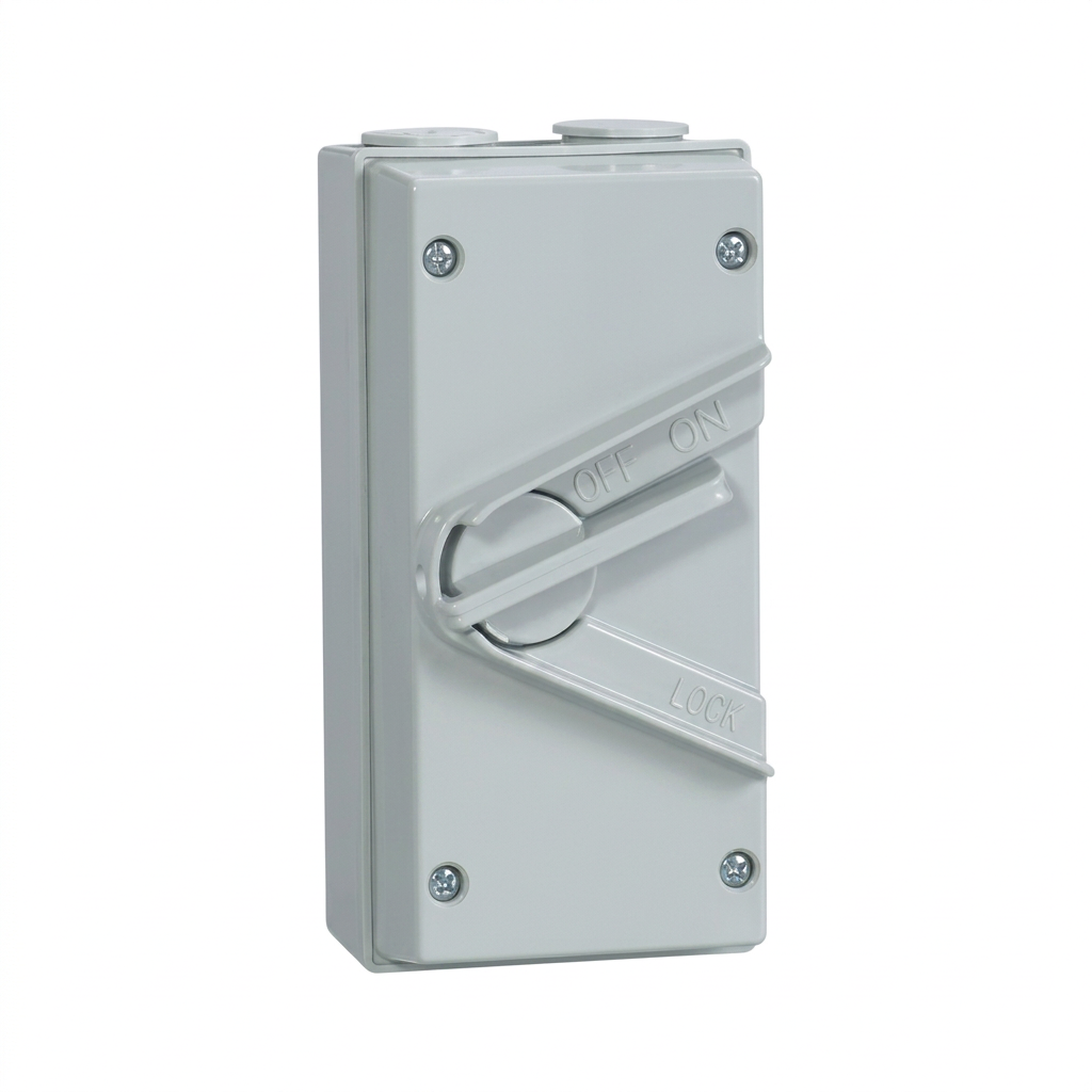 Kenwel KWI Triple Pole Weather Proof Isolator weather proof isolators supplied by Graystone General Trading in Abu Dhabi, UAE