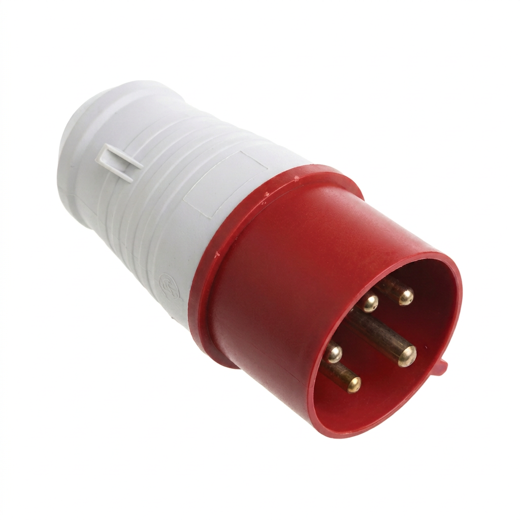 Speedo S-01x Industrial Plug — Red industrial plugs & sockets supplied by Graystone General Trading in Abu Dhabi, UAE