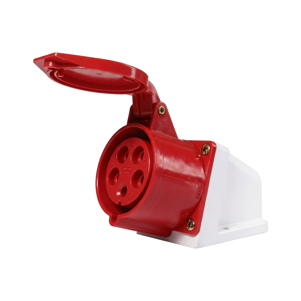 Speedo S-125 Angled Industrial Socket industrial plugs & sockets supplied by Graystone General Trading in Abu Dhabi, UAE