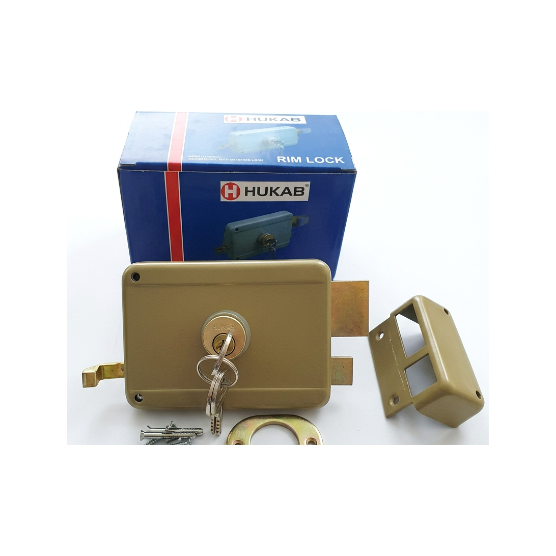Hukab HU-RL100 Rim Lock rim locks supplied by Graystone General Trading in Abu Dhabi, UAE