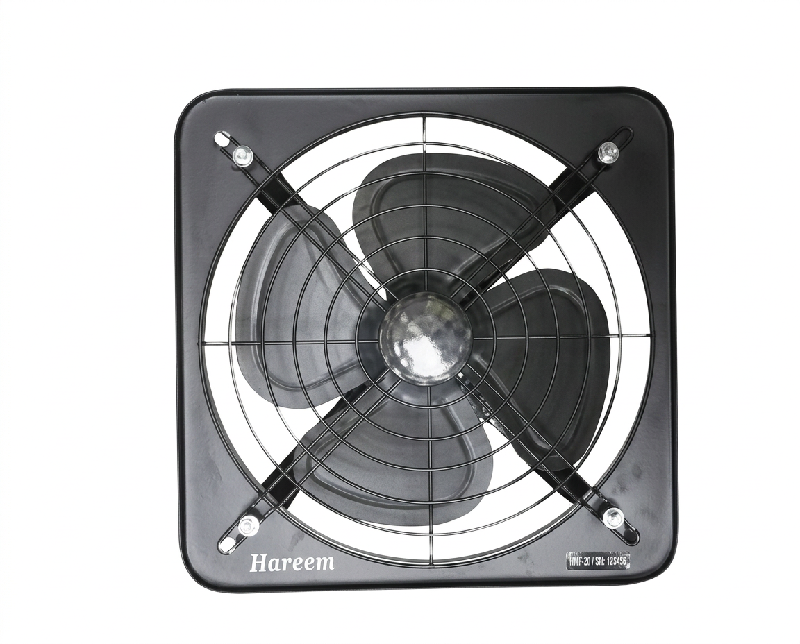 Hareem Metal Blade Exhaust Fan exhaust fans — metal blade supplied by Graystone General Trading in Abu Dhabi, UAE