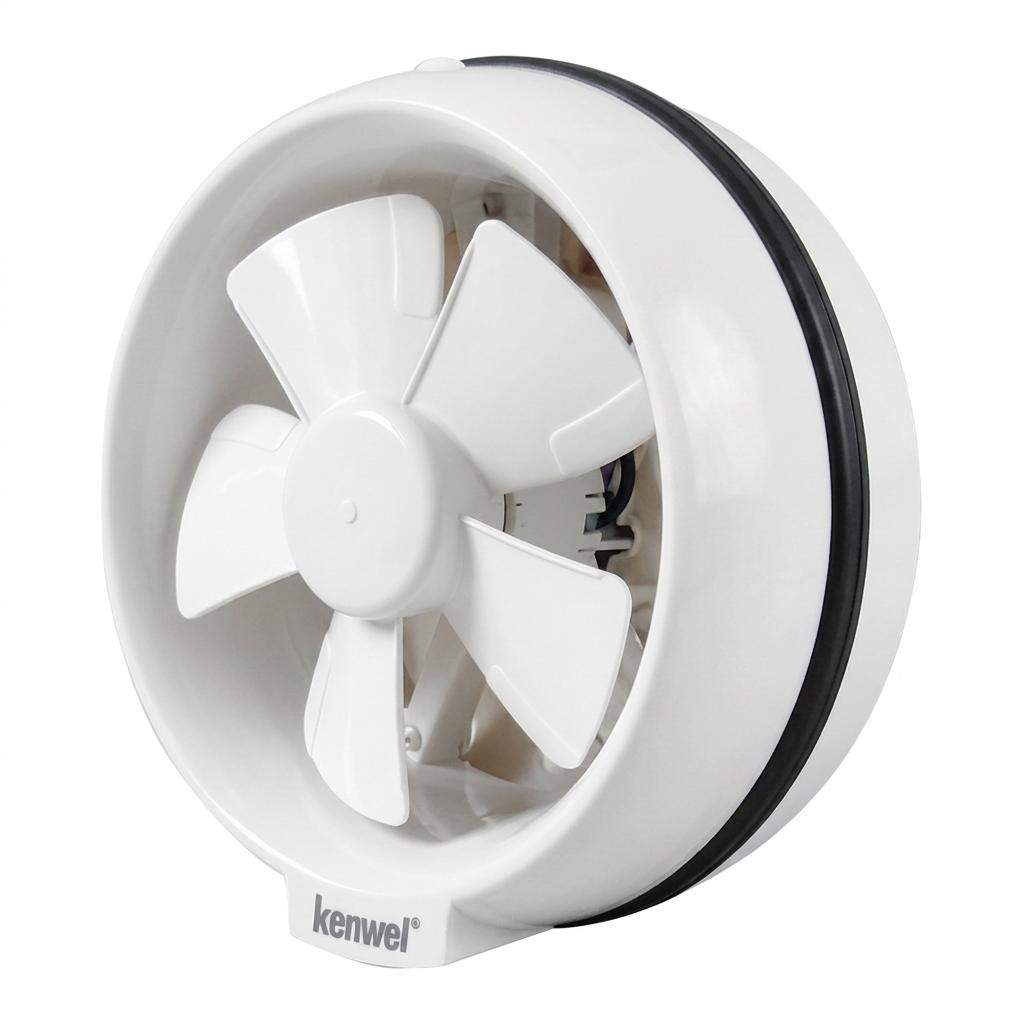 Kenwel Gravity Shutter Fan exhaust fan & fan accessories supplied by Graystone General Trading in Abu Dhabi, UAE