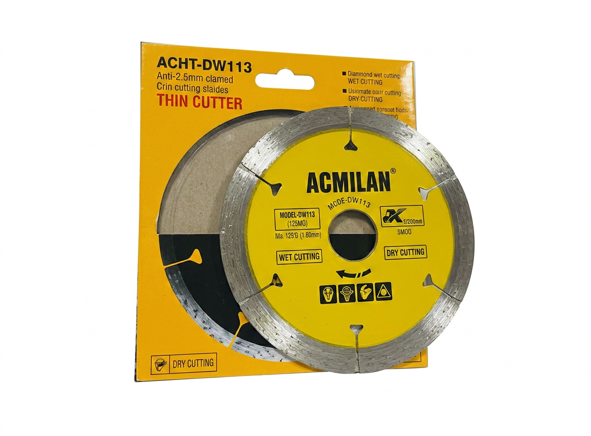 Acmilan ACHT-DW115 Diamond Wheel Cutter wheel cutters supplied by Graystone General Trading in Abu Dhabi, UAE