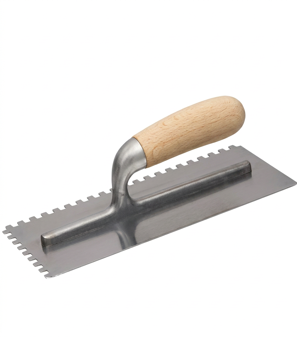Acmilan ACHT-TT1010 Notched Tile Trowel masonry & concrete tools supplied by Graystone General Trading in Abu Dhabi, UAE