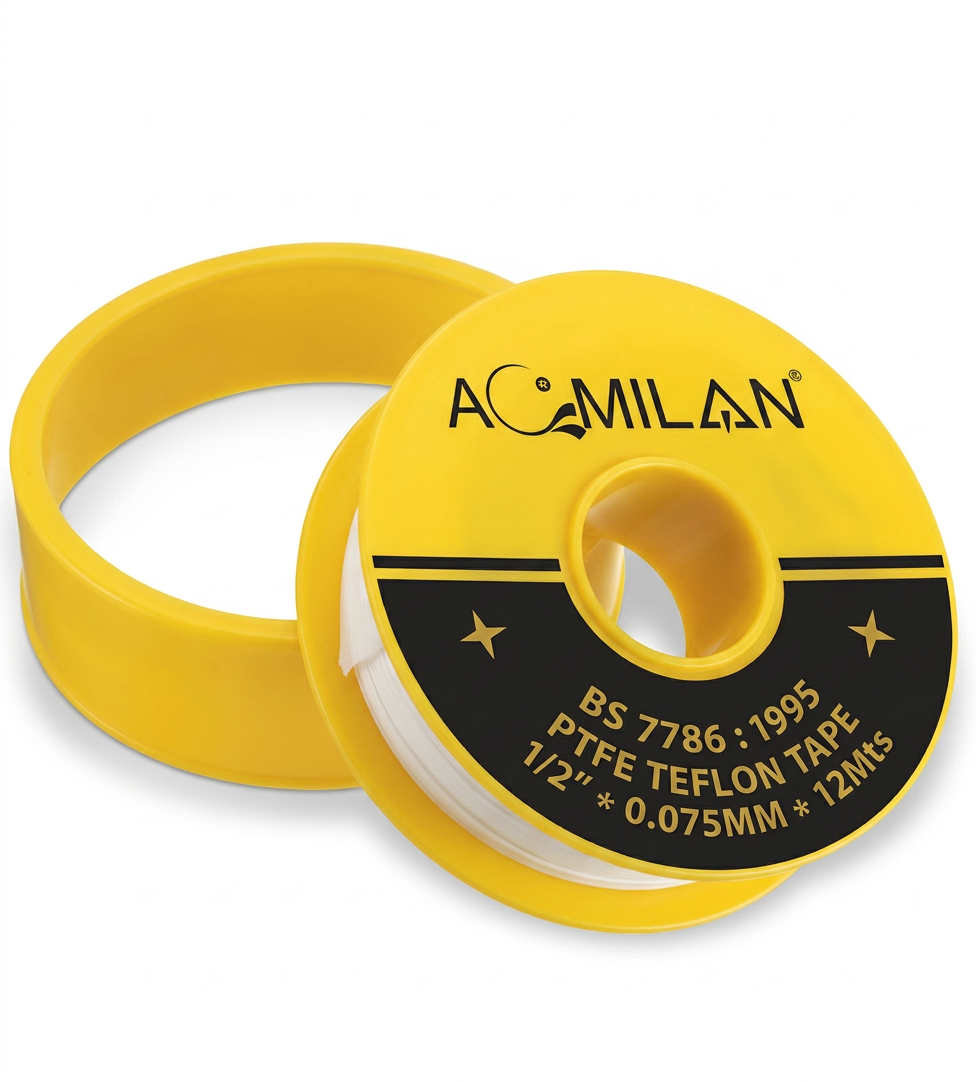 Acmilan ACM-PTT12 Teflon Tape masonry & concrete tools supplied by Graystone General Trading in Abu Dhabi, UAE