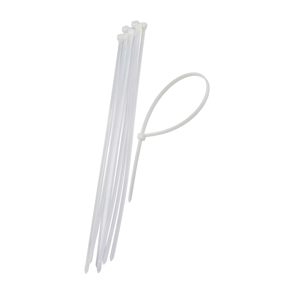 Acmilan Nylon Cable Ties (White / Black) cable ties supplied by Graystone General Trading in Abu Dhabi, UAE — image 2 of 2
