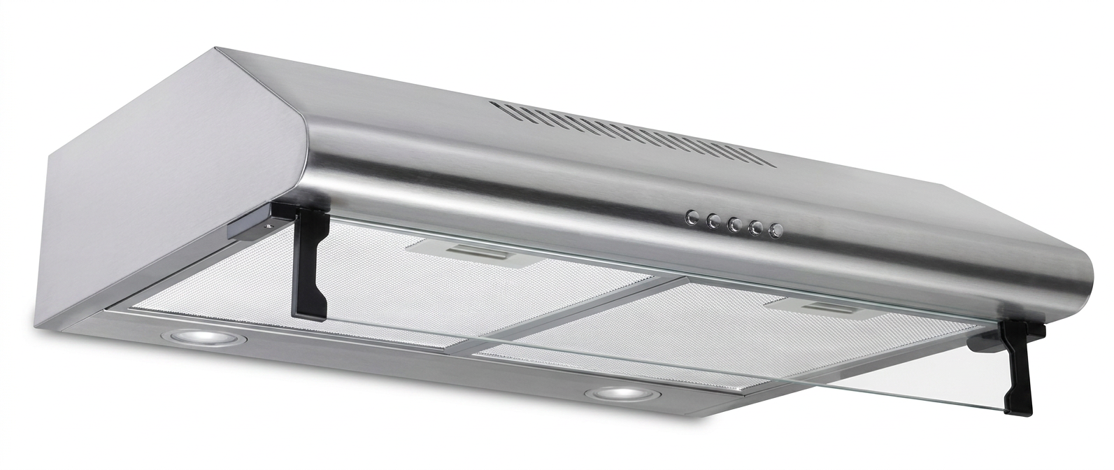 Kenwel K-KHSH Slim Range Hood push button range hoods supplied by Graystone General Trading in Abu Dhabi, UAE
