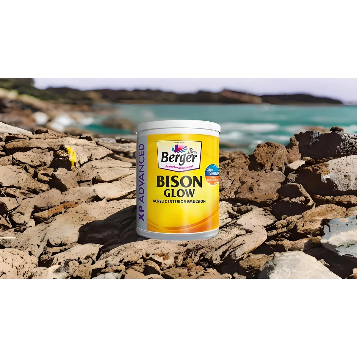 Berger Paints Bison Glow interior wall coatings supplied by Graystone General Trading in Abu Dhabi, UAE