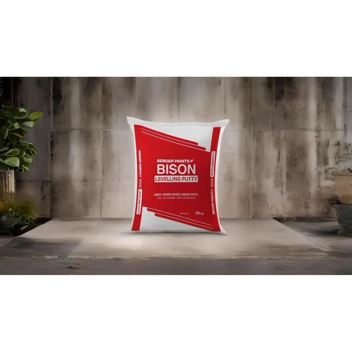 Berger Paints Bison Levelling Putty putty & cement paint supplied by Graystone General Trading in Abu Dhabi, UAE