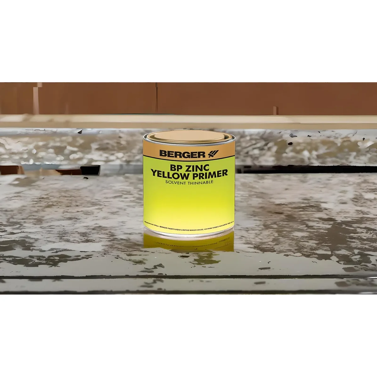 Berger Paints BP Zinc Yellow Primer primers supplied by Graystone General Trading in Abu Dhabi, UAE