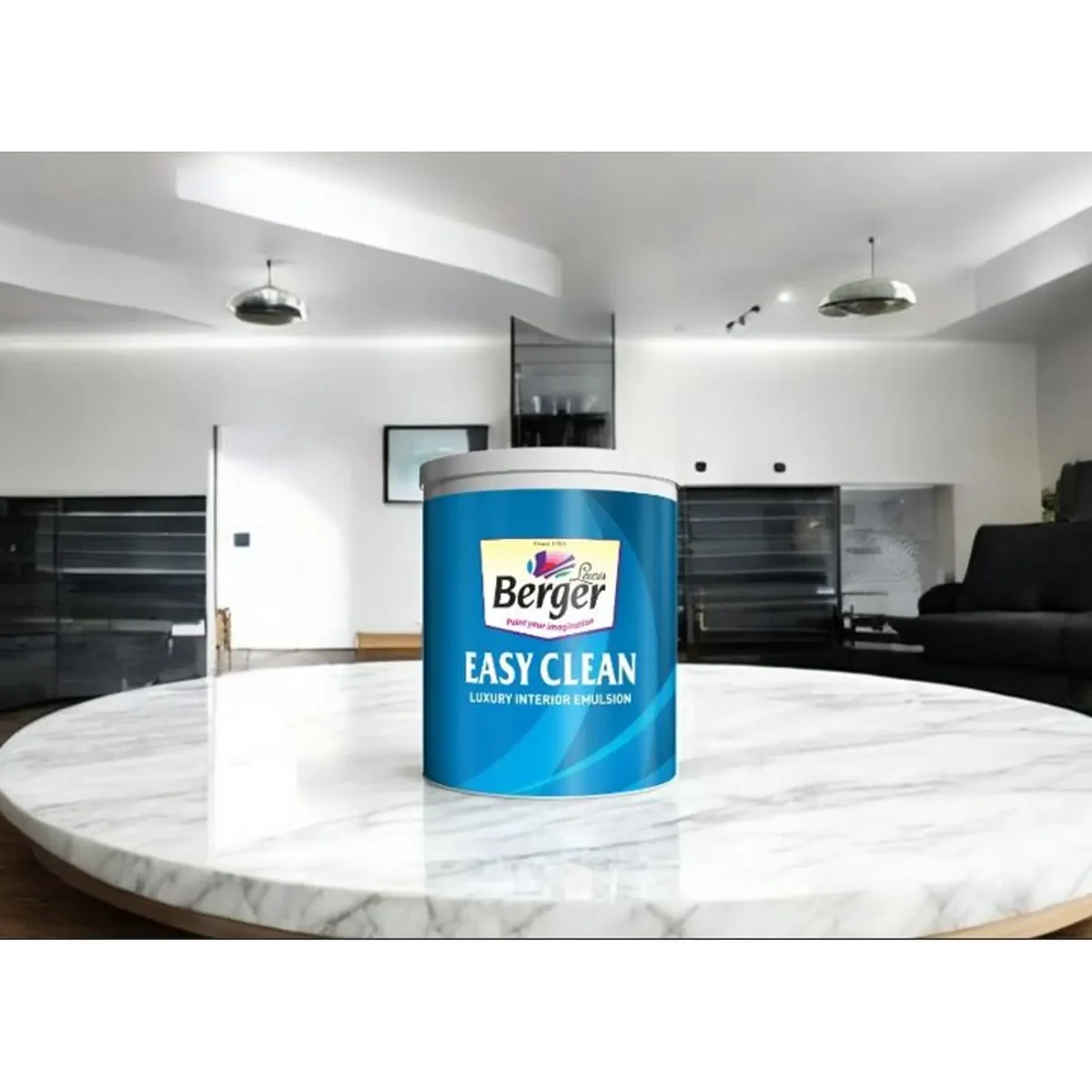 Berger Paints Easy Clean interior wall coatings supplied by Graystone General Trading in Abu Dhabi, UAE