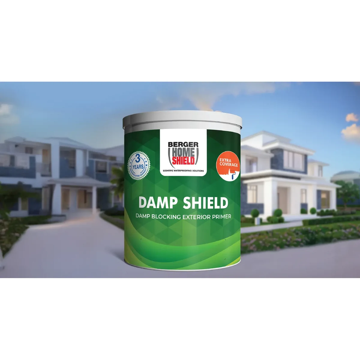 Berger Paints HomeShield DampShield water proofing supplied by Graystone General Trading in Abu Dhabi, UAE