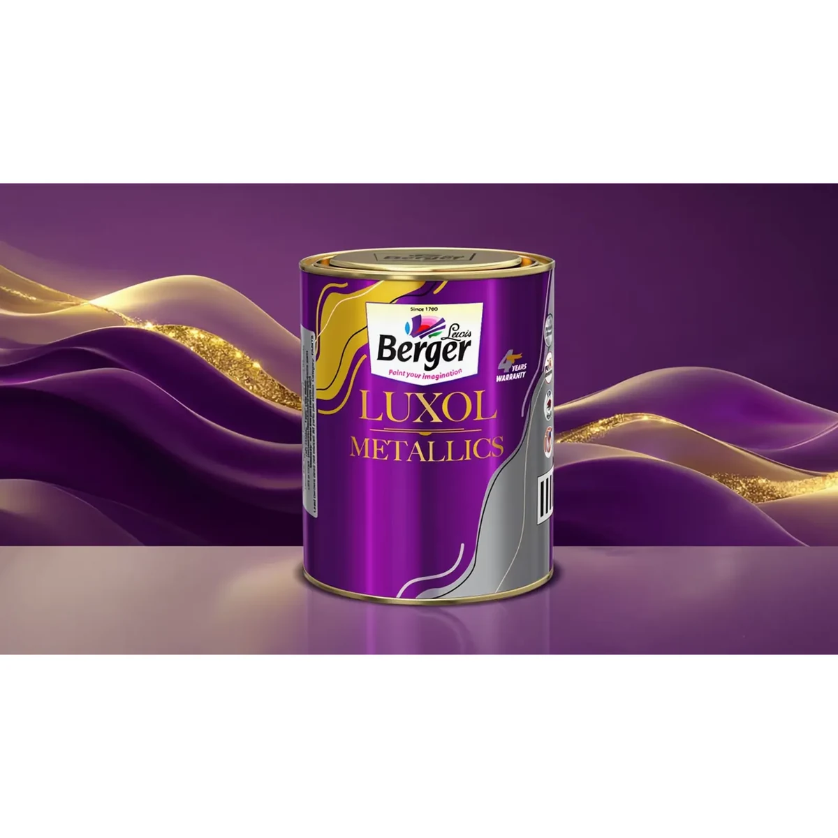 Berger Paints Luxol Metallics enamels supplied by Graystone General Trading in Abu Dhabi, UAE