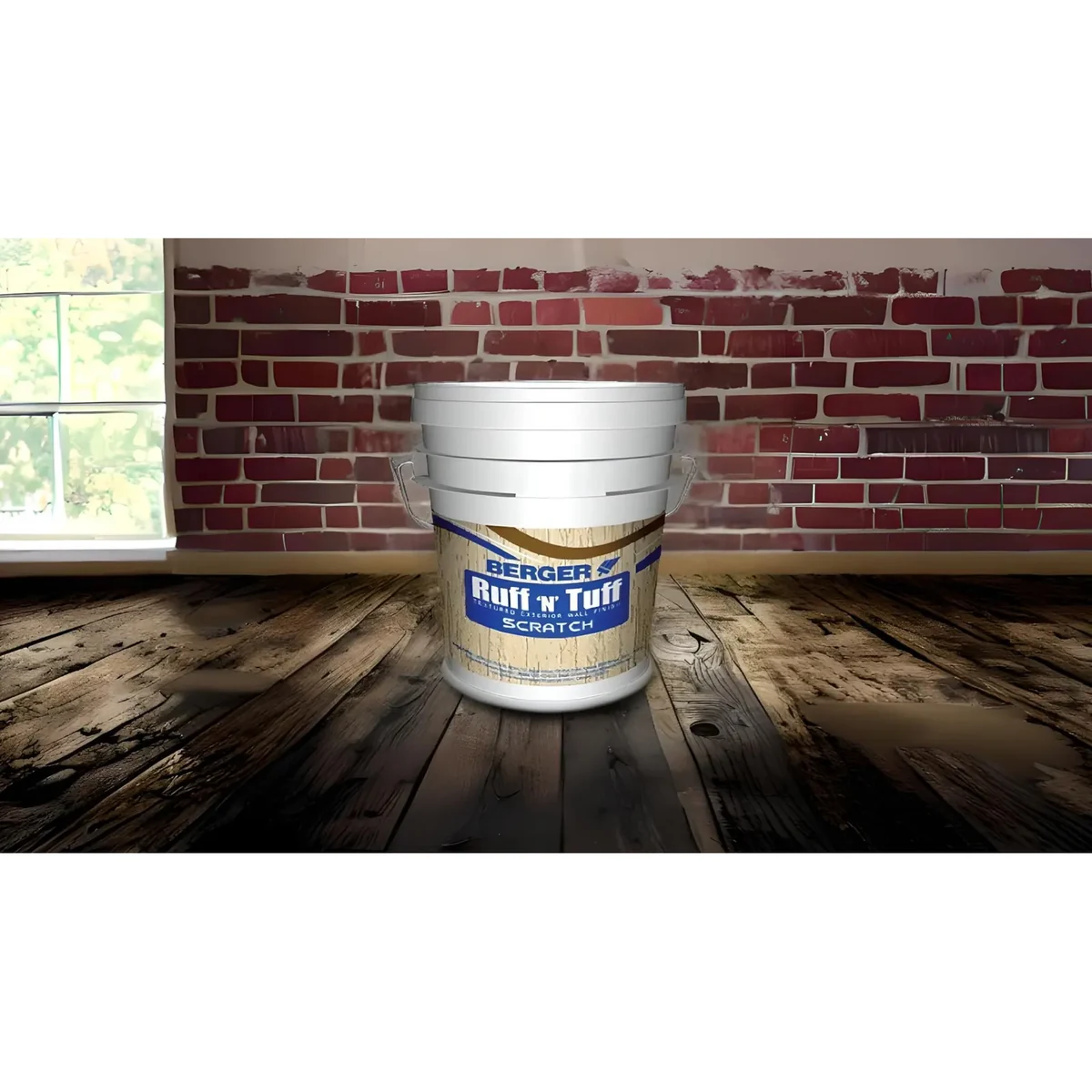 Berger Paints Ruff & Tuff Scratch exterior wall coatings supplied by Graystone General Trading in Abu Dhabi, UAE