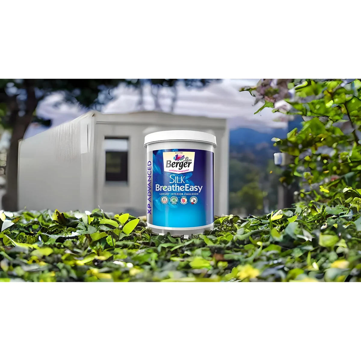 Berger Paints Silk Breathe Easy interior wall coatings supplied by Graystone General Trading in Abu Dhabi, UAE