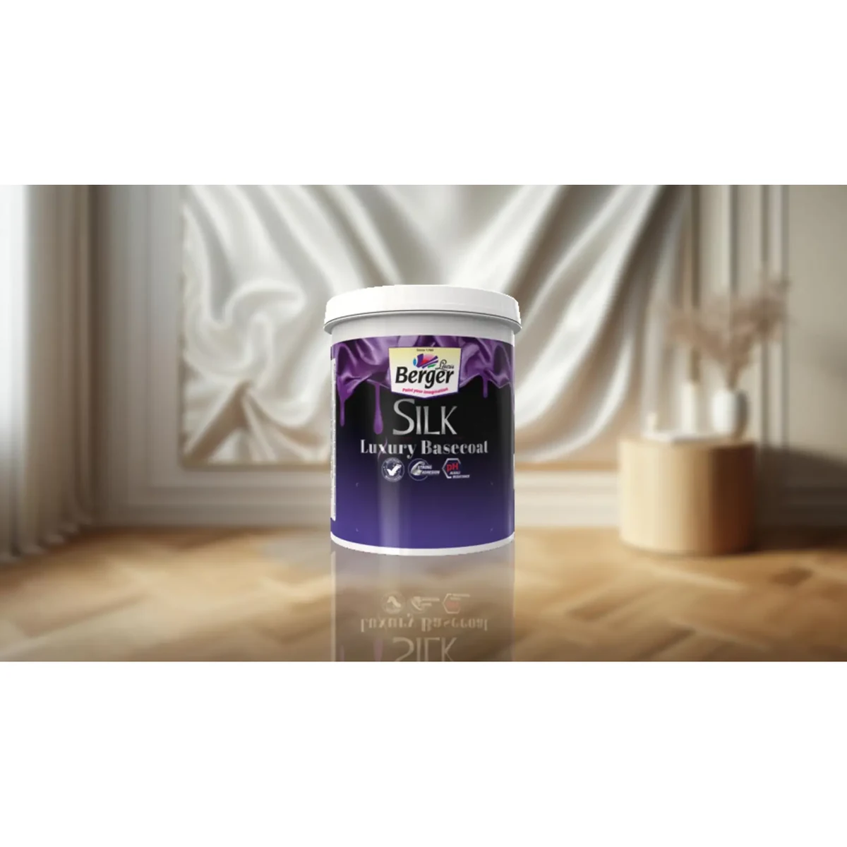 Berger Paints Silk Luxury Basecoat primers supplied by Graystone General Trading in Abu Dhabi, UAE