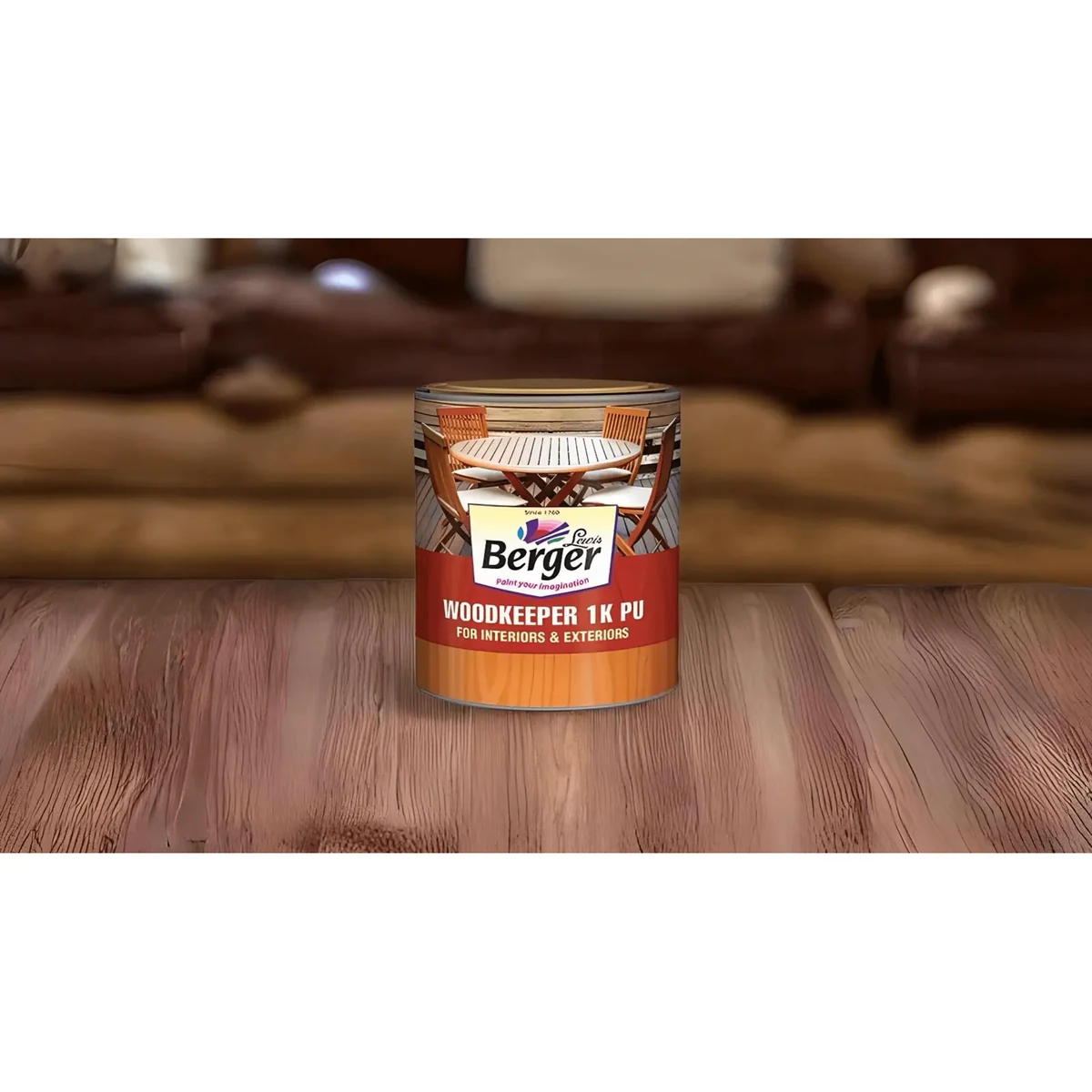 Berger Paints Woodkeeper 1K PU wood finishes supplied by Graystone General Trading in Abu Dhabi, UAE