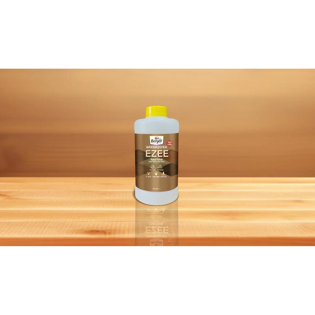 Berger Paints WoodKeeper Ezee Hand Polish wood finishes supplied by Graystone General Trading in Abu Dhabi, UAE