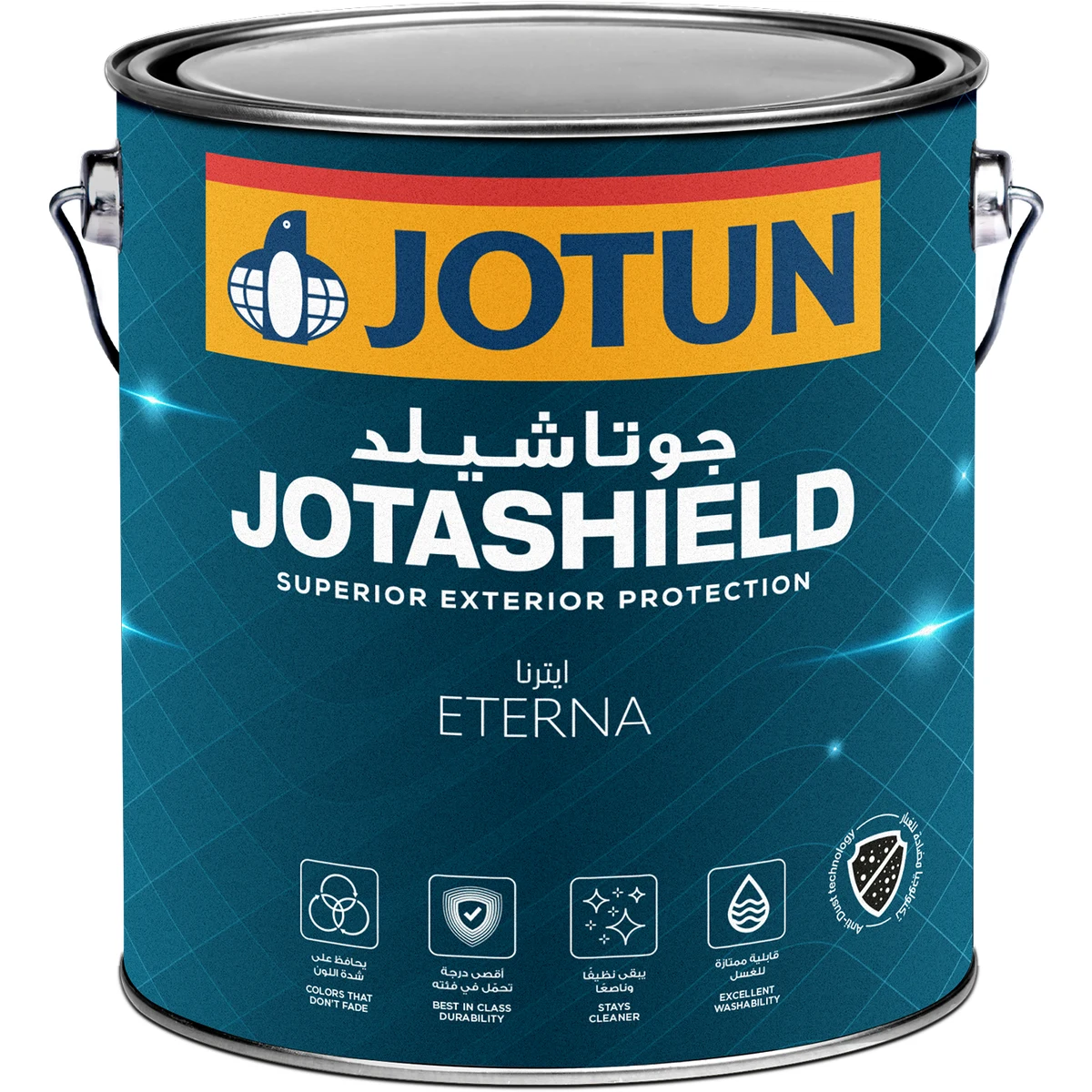 Jotun Jotashield Eterna exterior paints supplied by Graystone General Trading in Abu Dhabi, UAE