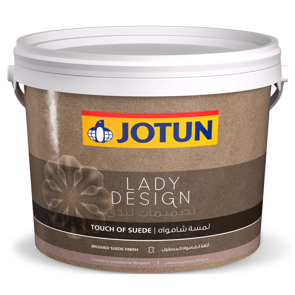 Jotun Lady Design Touch of Suede interior paints supplied by Graystone General Trading in Abu Dhabi, UAE