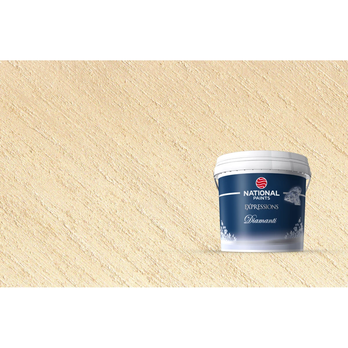 National Paints Expressions Diamanti interior — expressions supplied by Graystone General Trading in Abu Dhabi, UAE