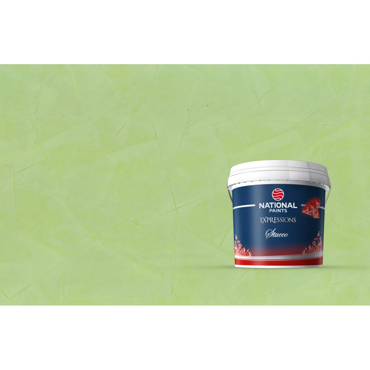 National Paints Expressions Stucco interior — expressions supplied by Graystone General Trading in Abu Dhabi, UAE