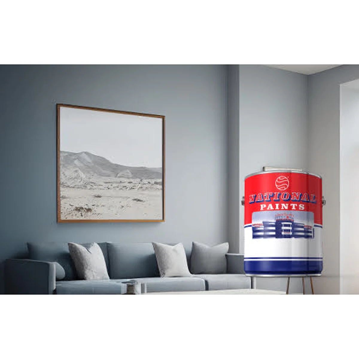 National Paints National Latex Emulsion interior — smooth finishes supplied by Graystone General Trading in Abu Dhabi, UAE