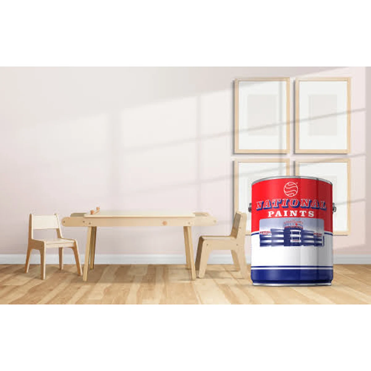 National Paints National Plastic Emulsion interior — smooth finishes supplied by Graystone General Trading in Abu Dhabi, UAE