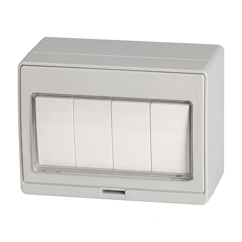 Kenwel KN308WP — 4 gang 2 way oxford series supplied by Graystone General Trading in Abu Dhabi, UAE