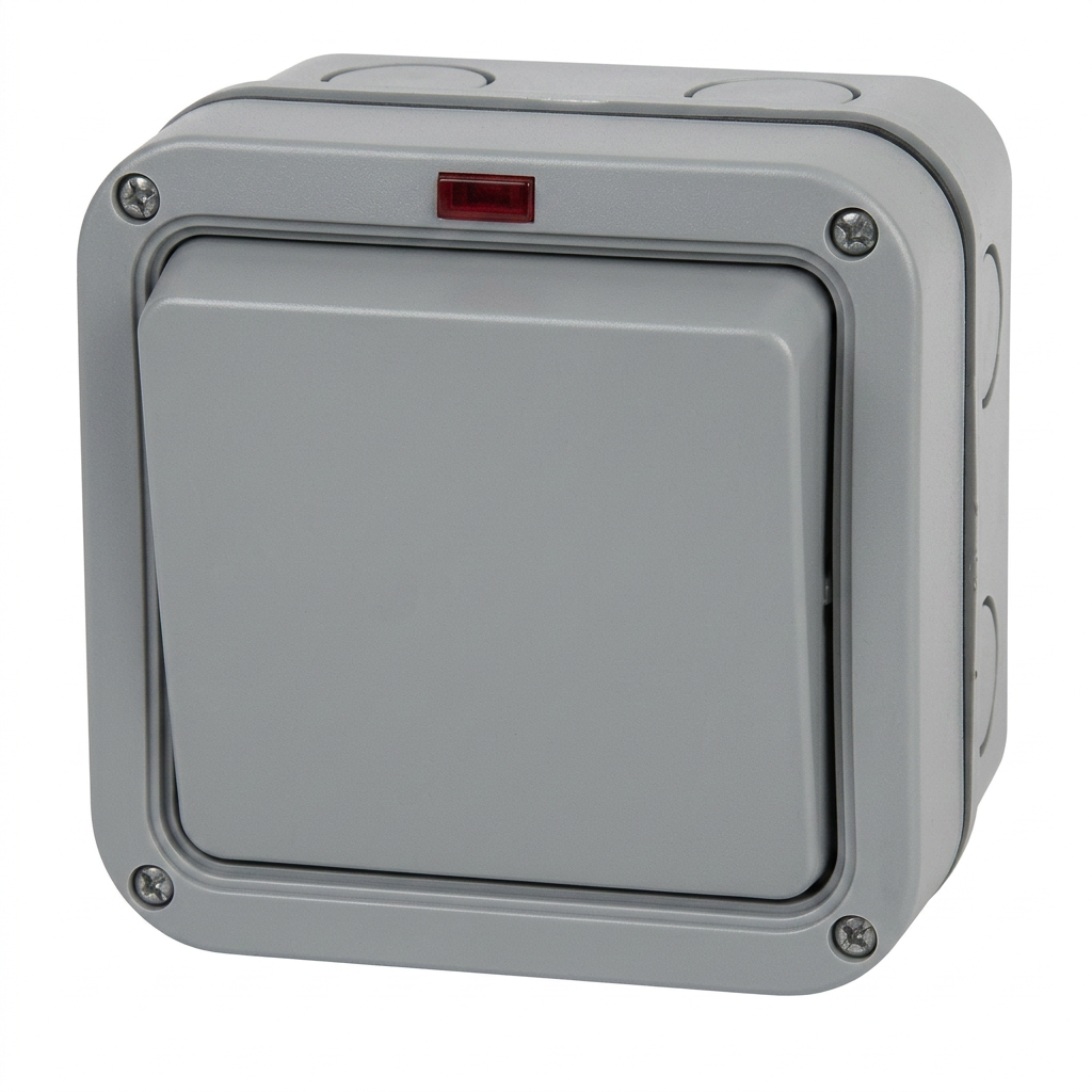 Kenwel KN324WPH — 20A DP switch bolton series supplied by Graystone General Trading in Abu Dhabi, UAE