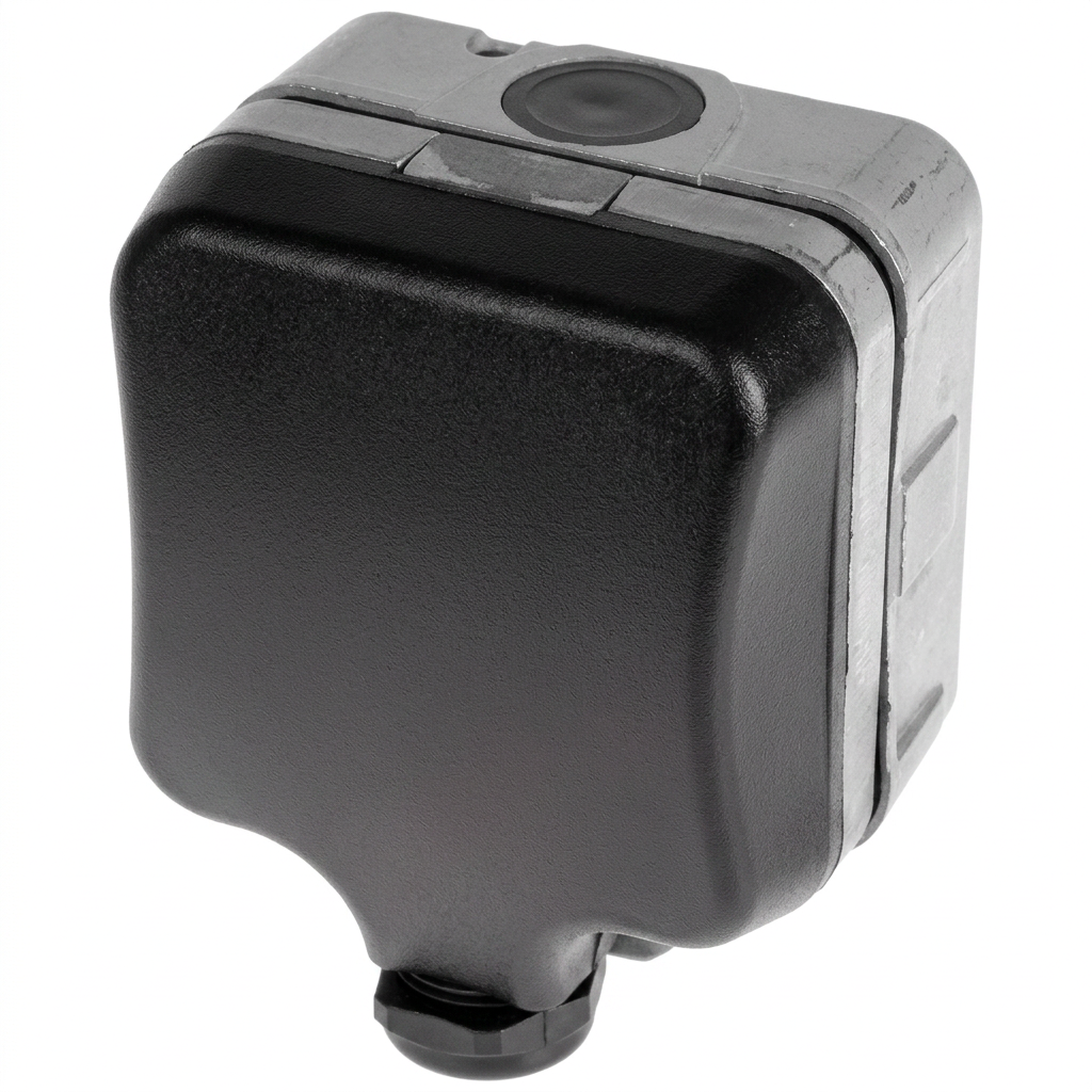 Kenwel KN405WPH — 1 gang 13 amp single pole switched socket bolton series supplied by Graystone General Trading in Abu Dhabi, UAE