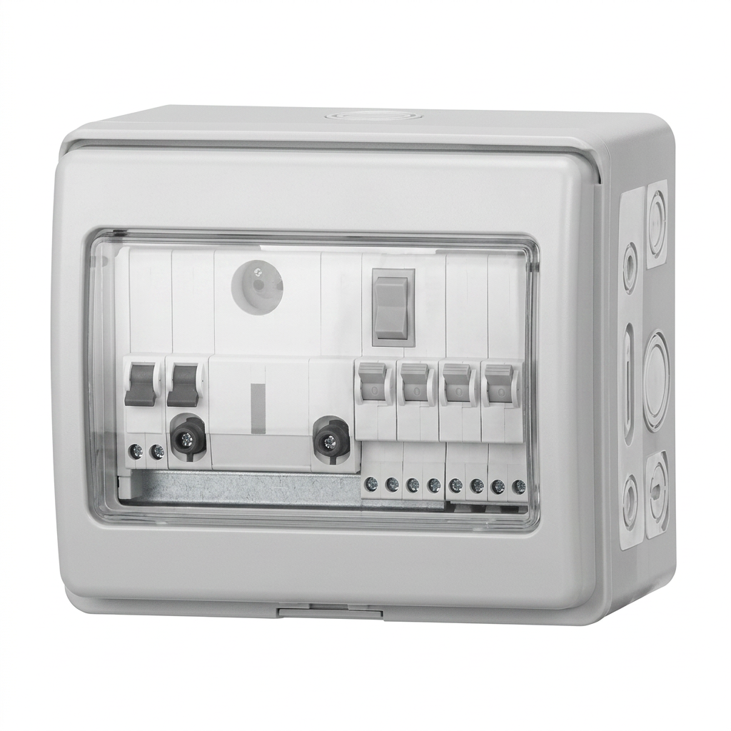 Kenwel KN429WP — 1 gang switched socket 15A oxford series supplied by Graystone General Trading in Abu Dhabi, UAE