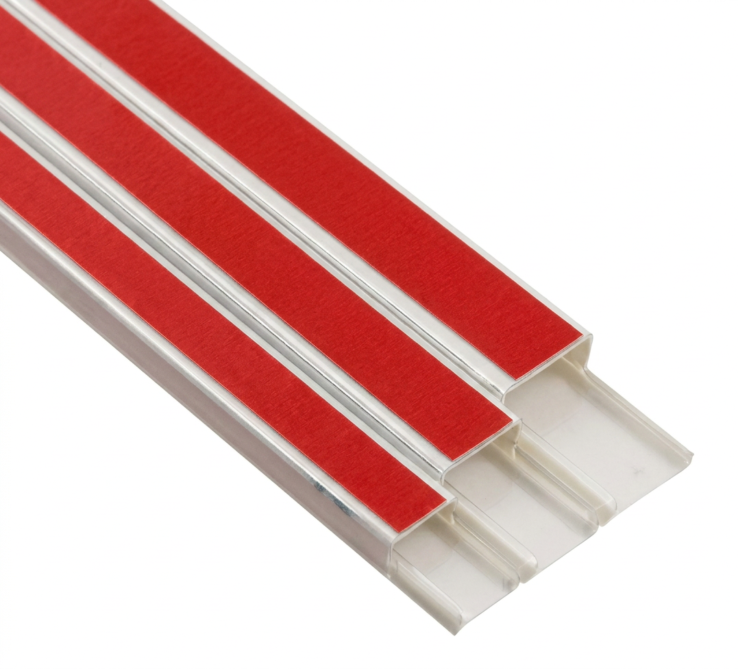 Acmilan ACHT-PTS7575 - 75x75x2900 mm PVC Trunking W-Sticker trunking & wiring accessories supplied by Graystone General Trading in Abu Dhabi, UAE