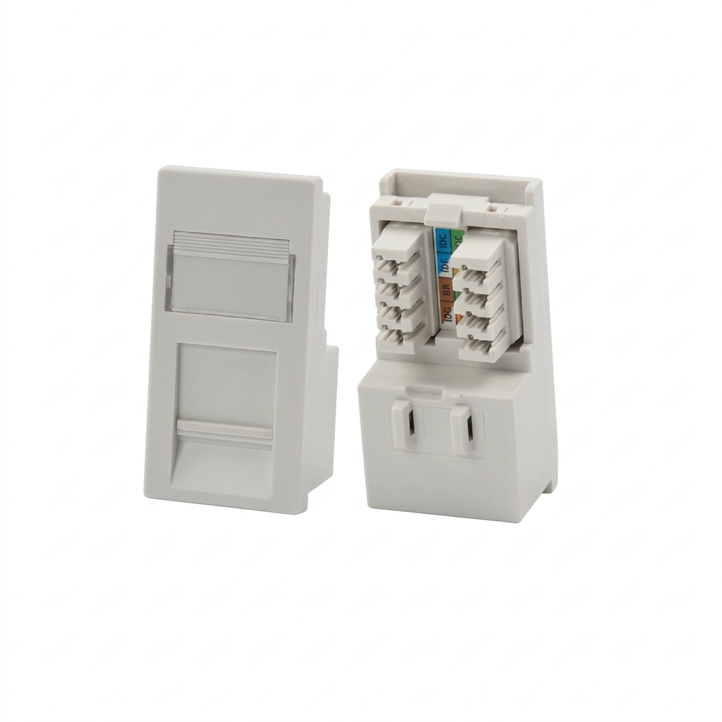 Kenwel K-RJ45 — RJ45 Outlet for Floor Box floor box supplied by Graystone General Trading in Abu Dhabi, UAE